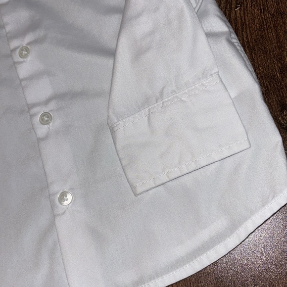 H&M Boys White Button Down Long Sleeve - Picture 8 of 11
